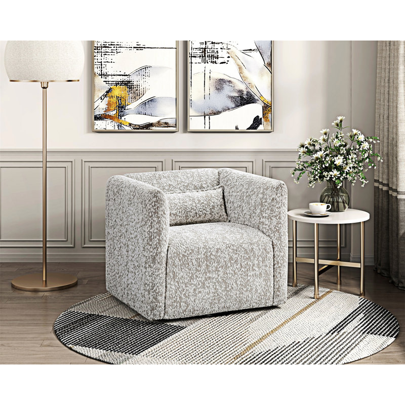 Chaise pivotante Upholstery, Beige