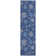 Machine Washable Indoor/Outdoor Christmas Snowflake Xhevrie Navy Rug