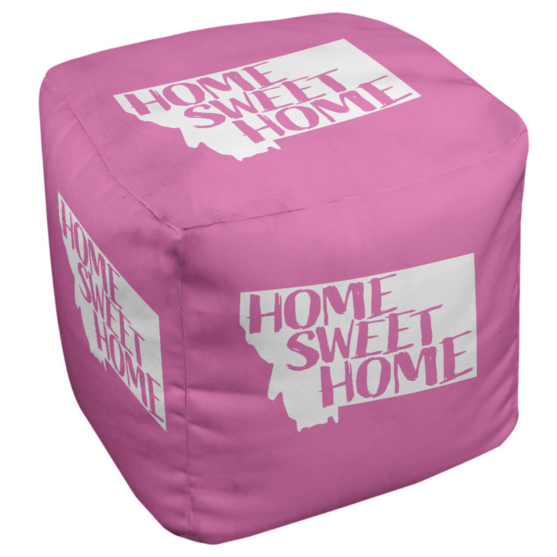 Repose-pieds à cubes montana the home, Rose