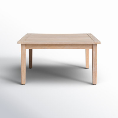 Amina Solid Wood Square Coffee Table