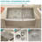 33" L x 21" W Farmhouse Double Bowl Kitchen Sink Stainless Steel 60/40 Sink with Sink Grid-100667625