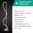 3-way Dimmble Led Floor Lamp For Living Room, Modern Flexible Metal Base Standing Lamp With Foot Switch, Gold