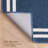 Laura Ashley Debbie Double Border Two-Tone Machine Washable All Loop Tufted Rugs-105123411-124889529