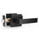 Passage Door Lever with Square Rosette Heavy Duty Solid Levers