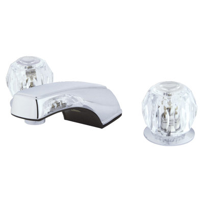 Americana Widespread Bathroom Faucet with Drain Assembly
