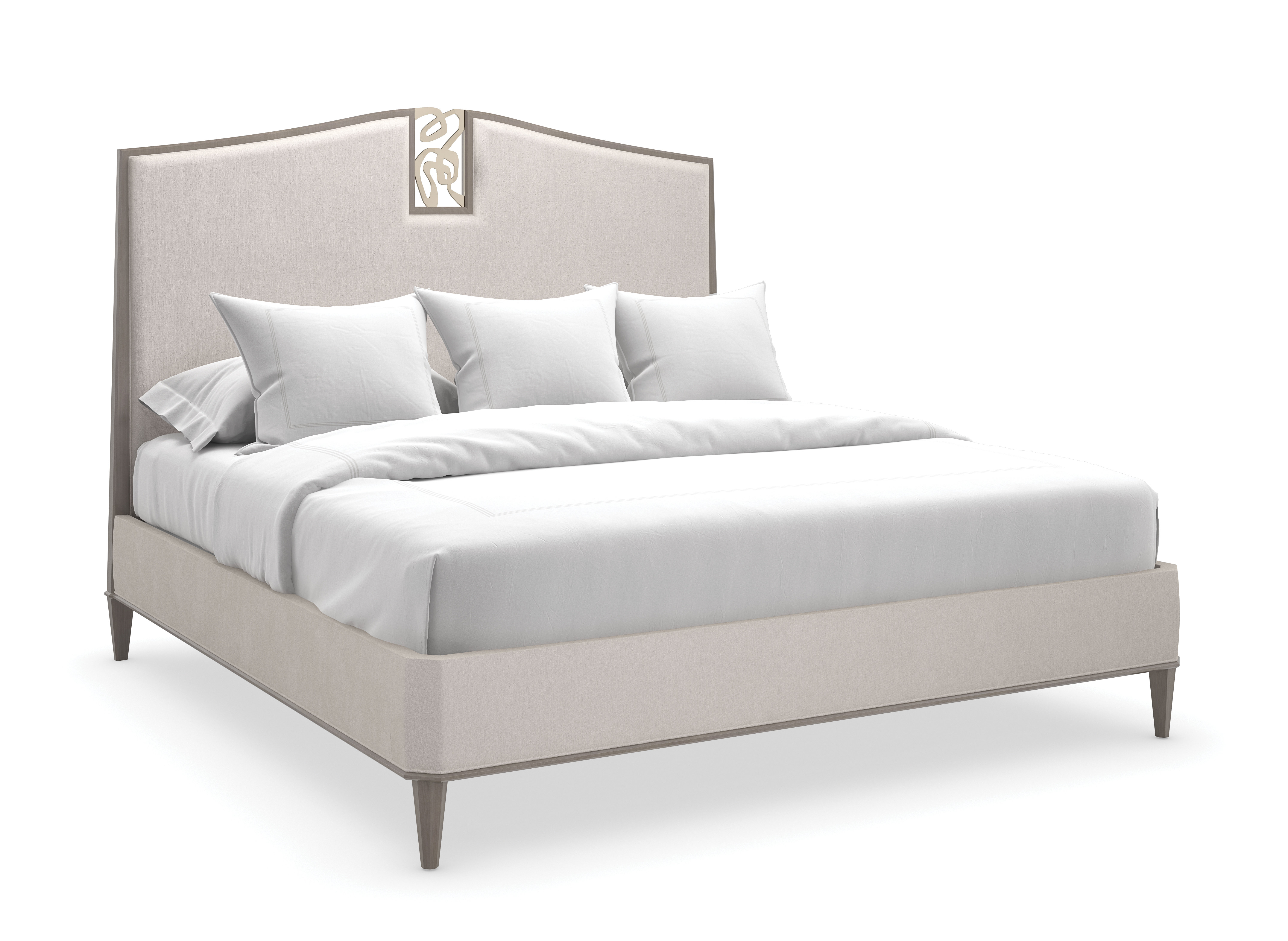 Crescendo Upholstered King Bed
