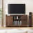 Mid-Century  Turntable Stand With AC & USB Outlets, Large Capacity Media Console Table For Turntable - Large Vinyl Record Storage Cabinet For Living Room & Bedroom-634731622