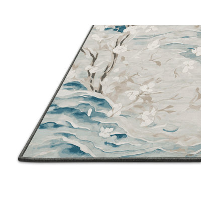 Silky Soft Plush Gray Area Rug