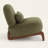 Mid-Century Modern Lounge Chair With Sled Base-1585171029