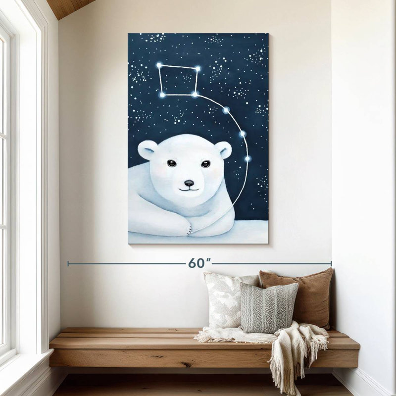 Ursa, mineure, constellation, H 48 po x l 32 po