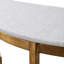 Imelda 40'' W Stone Console Table