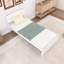 Lit plateforme en bois avec tête de lit-60080004