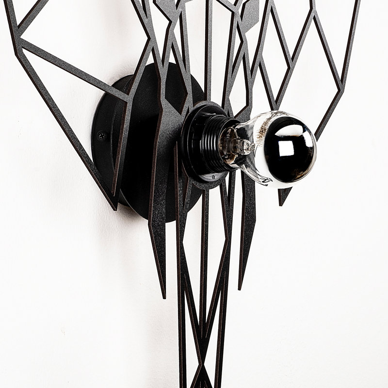 Melstone Wood Flush Mounted Sconce