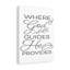 God Guides He - Wrapped Canvas Print-459509459