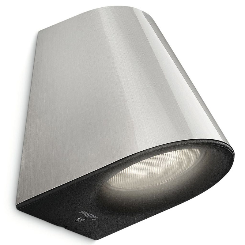 Philips myGarden LED Wall Light Virga 3W, Silver
