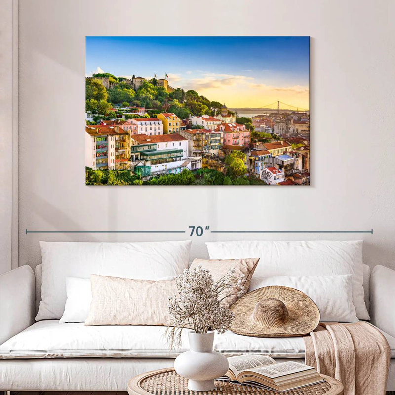 Kavia Lisbon Skyline, 30" H x 45" W