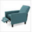 Fauteuil inclinable manuel en lin-1572612987