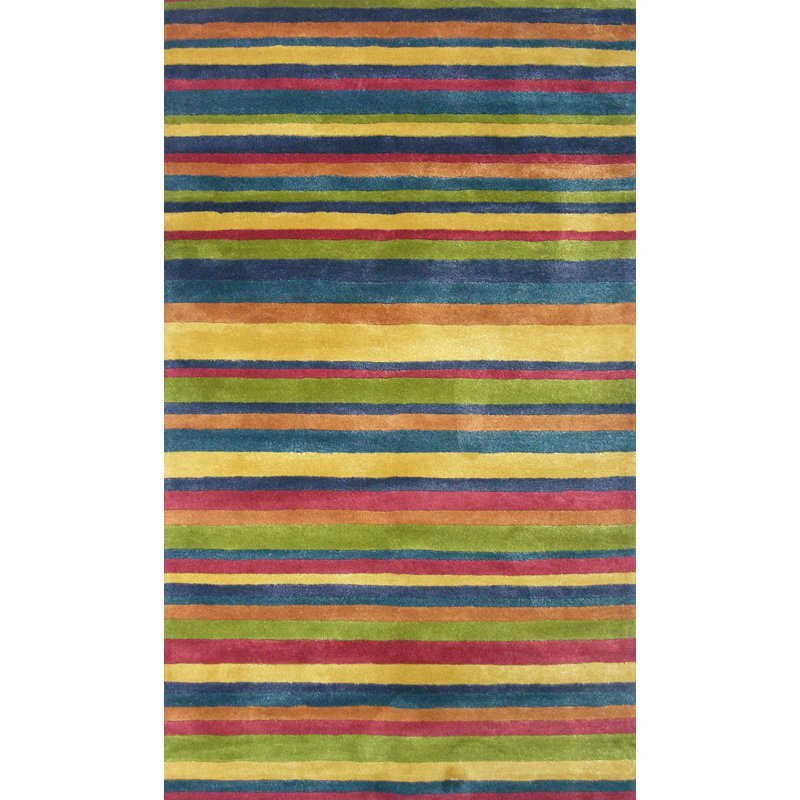Brigg Wool Striped Indoor Rug, Rectangle 5' x 8'