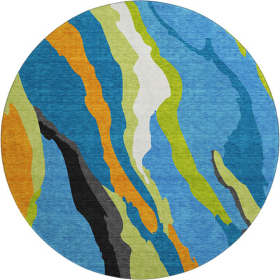 Premium Machine Washable Cossette AMF1047 Waves Rug