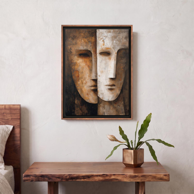 Duality of Being, 40" H x 53" W