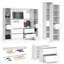 Meliha 225cm Closet System