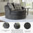 Biddeford Upholstered Swivel Accent Chair-96679164