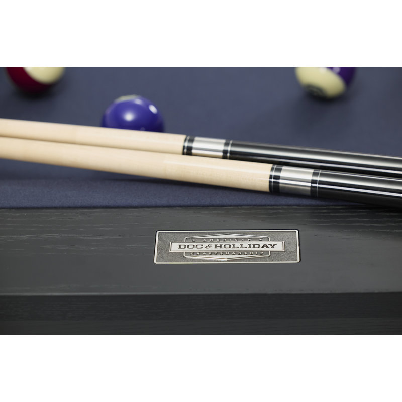 Savant 8' Slate Pool Table In Black Ash