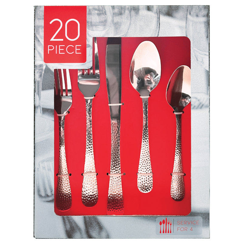 17 Stories Kolsen Stainless Steel Flatware Set - Service for 4