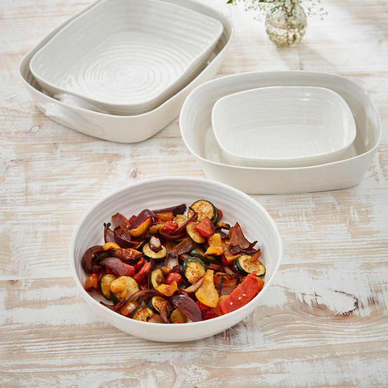 Sophie Conran, White - Round Roasting Dish