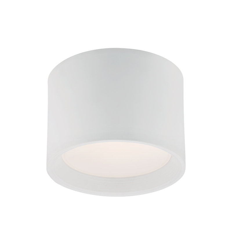 benton LED Flushmount - Small, White, 1-Light
