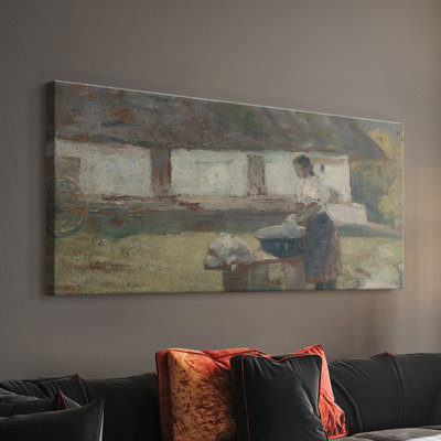 Série paysage - DIX - Toile tendue avec châssis - Prêt à accrocher