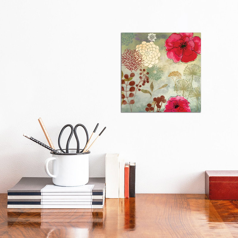 In The Garden II by Aimee Wilson - Wrapped Canvas Print, 30.48 cm H x 30.48 cm W