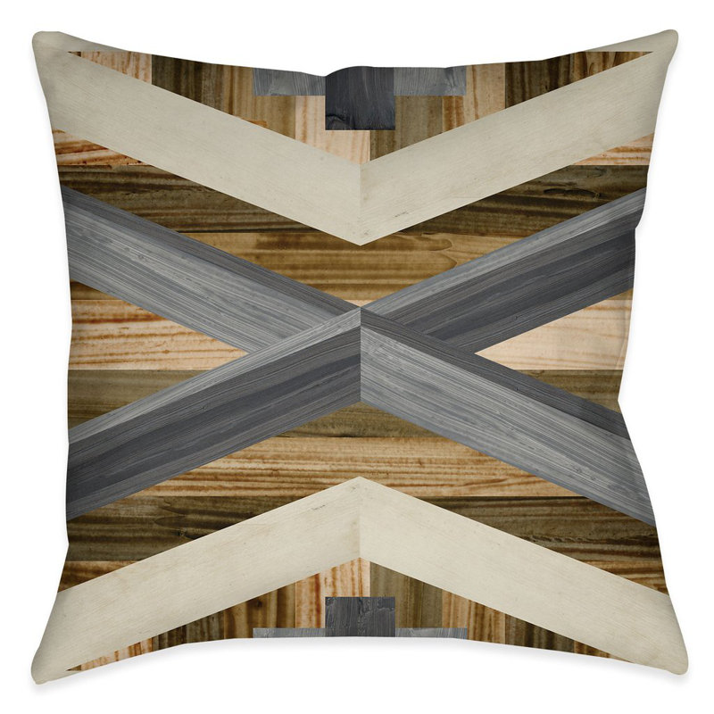  Coussin décoratif Inlay I, 18 po x 18 po, Intérieur