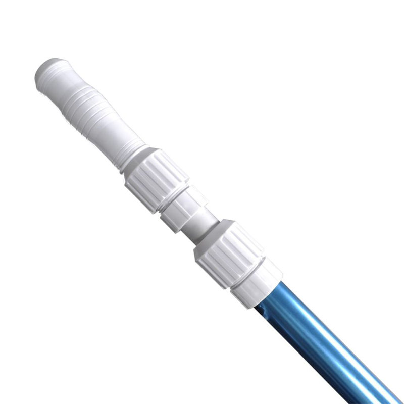 Aspirateur de piscine avec mât télescopique et tuyau