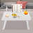 Foldable Rectangular Bed Laptop Tray Adjustable Height-112305708