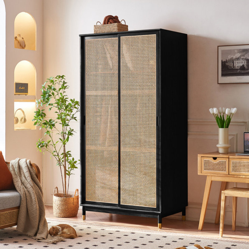 Simple Classic Diverse Wardrobe, Black