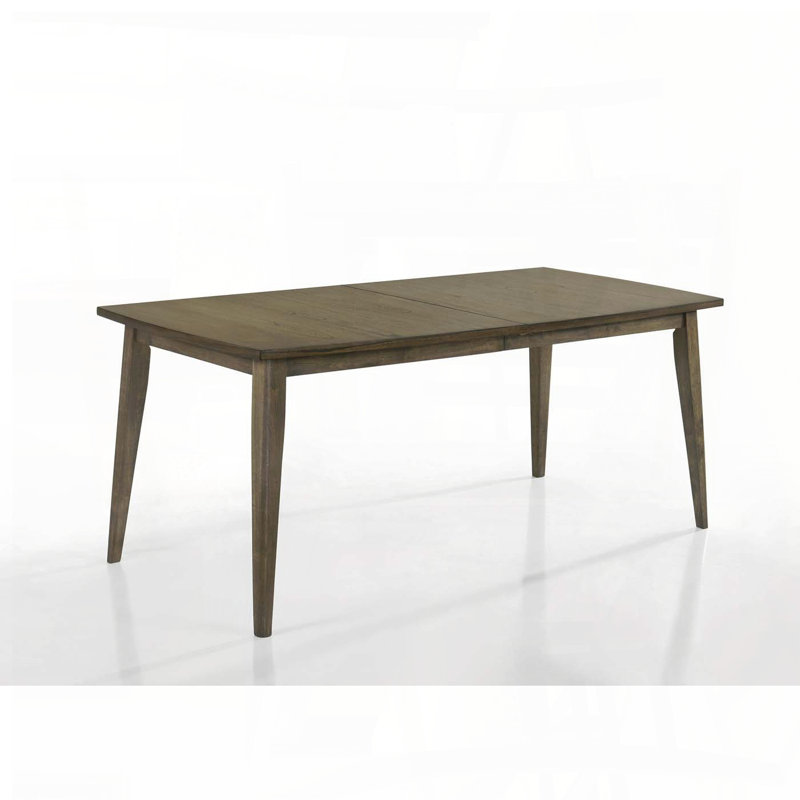 Table de salle à manger rectangulaire contemporaine avec plateau divisé