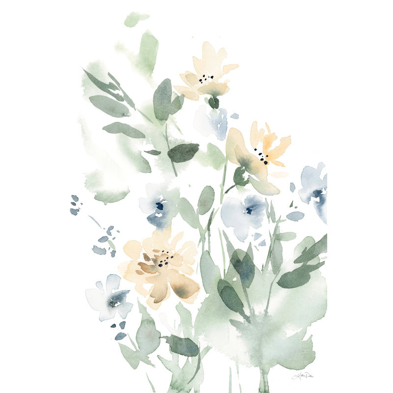 Summer Wildflowers I by Katrina Pete - Wrapped Canvas Art Prints, 76cm H x 51cm W x 3.8cm D