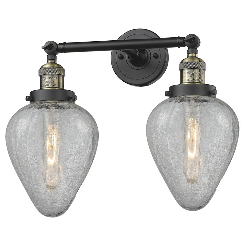 Shauna 2 - Light Dimmable Vanity Light, Black Antique Brass