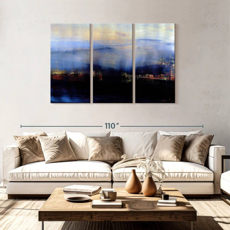 Avery Ambient Abstract Landscape II, 48" H x 74" W