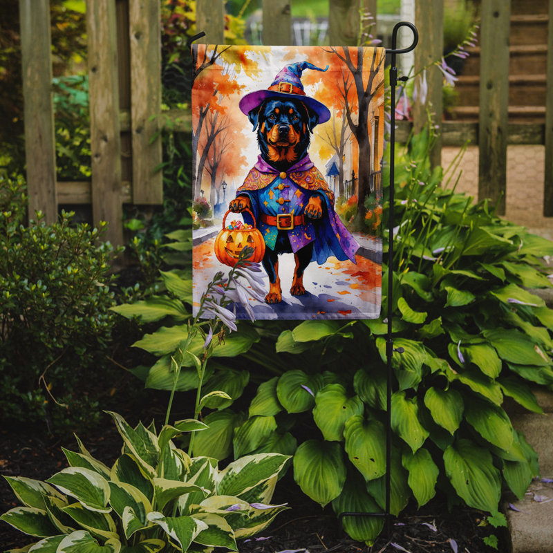 Drapeau du jardin Mastiff, Rottweiler