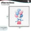 Giclée encadrée de roses et de sacs à main roses et bleus, design par Amanda Greenwood-736152625-736153038