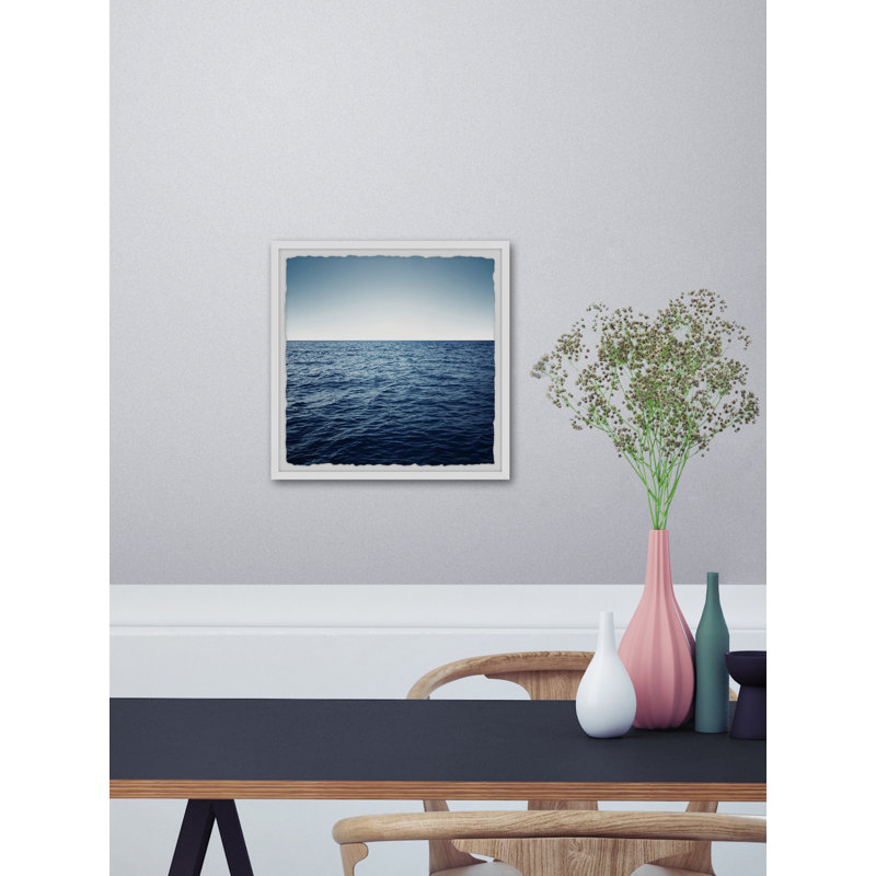 «Bright Horizon» par Marmont Hill - reproduction de cadre photo, H 32 po x l 32 po x P 1,5 po