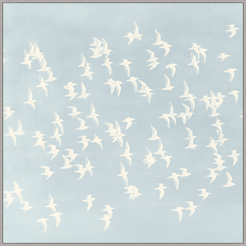 «Flight of Passage 1» (bleu), reproduction sur toile flottante