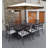 Canouan 8 Seater Dining Set with Cushions