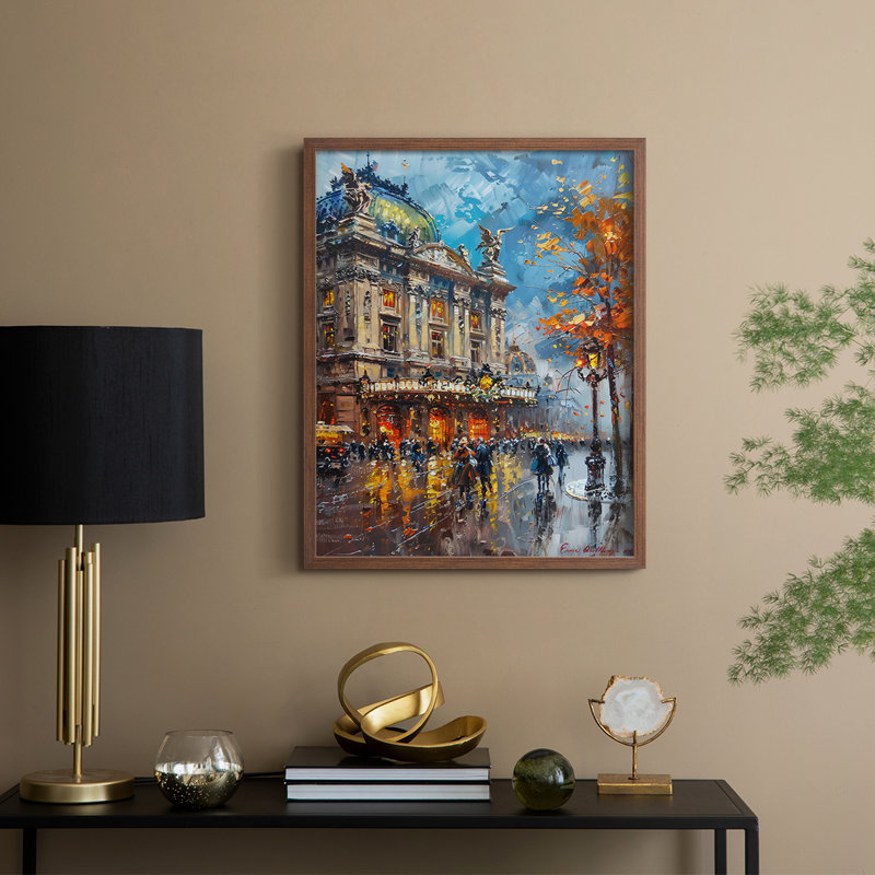 "Paysages série CCDXLII", Noyer, H 30 po x l 24 po