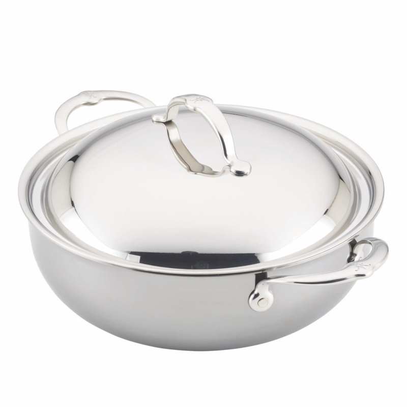Hestan NanoBond 5 QT Dutch Oven w/ Dome Lid