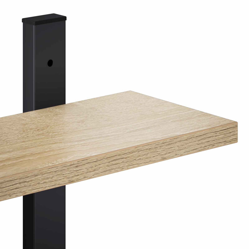 Floating Shelf, Black Oak