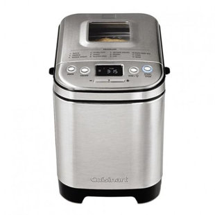 Deco Chef 2 lb Stainless Steel Bread Maker with 25 Smart Cooking Programs and Accessories