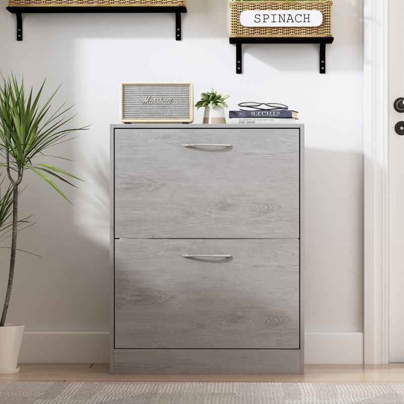 8 Pair Shoe Storage Cabinet